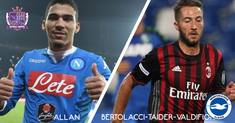 Allan / Valdifiori-Bertolacci-Taider