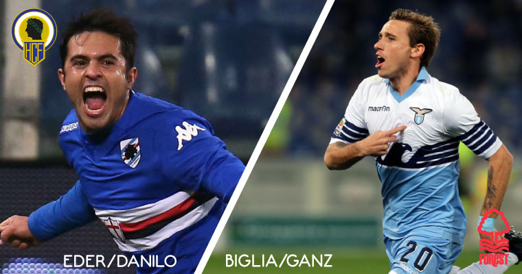 Eder/Danilo - Biglia/Ganz